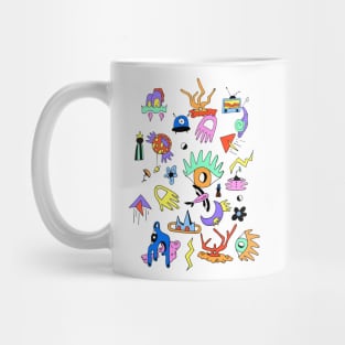 Hands and Eyes Mug